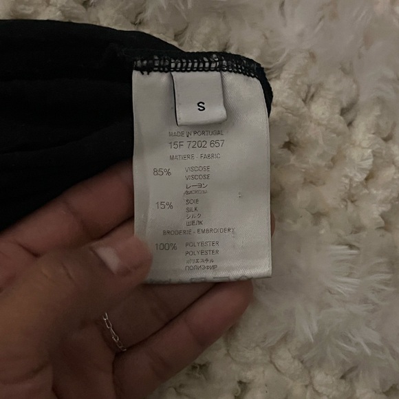 Authentic black long sleeve